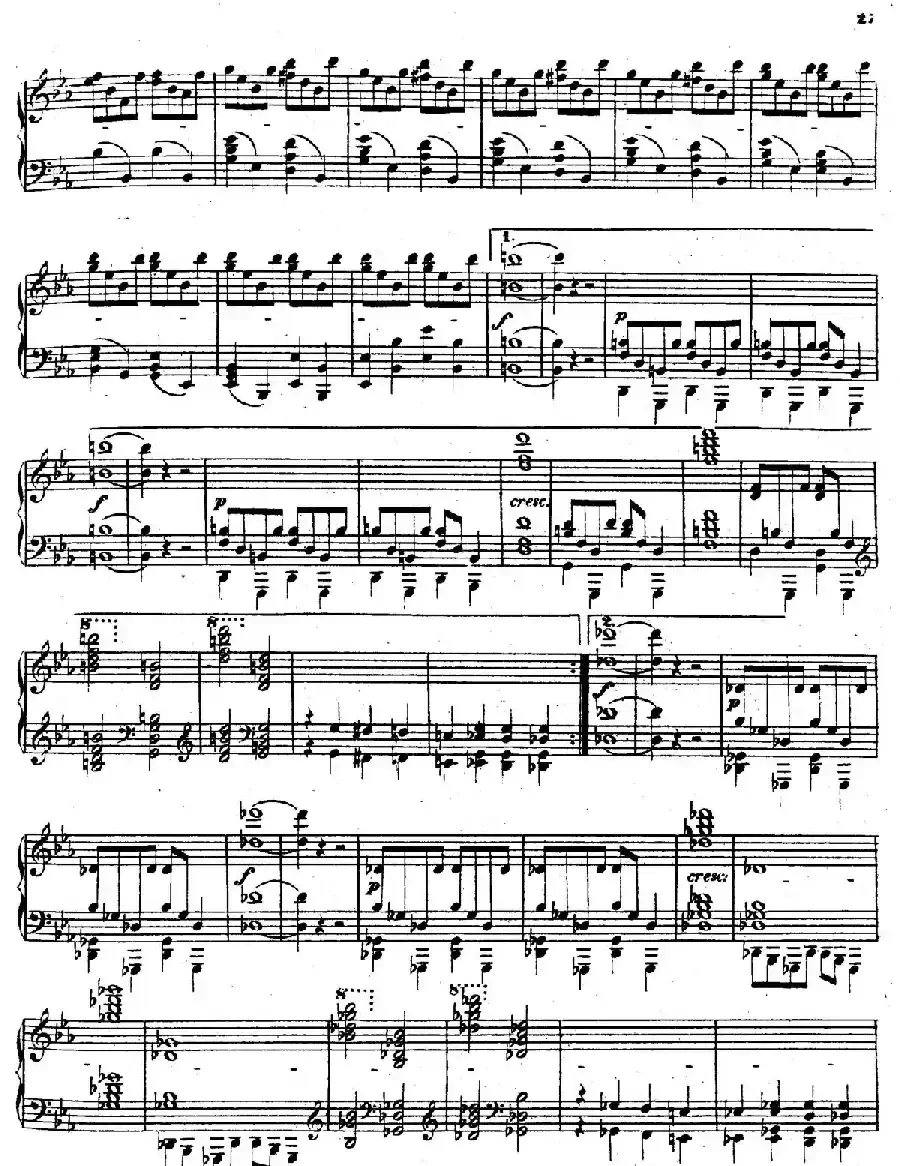 Sonata No.2 in c Minor Op.20（c小调第二钢琴奏鸣曲）