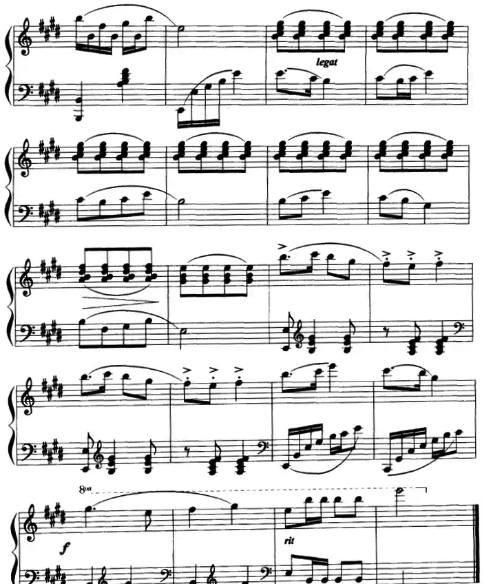 八月桂花遍地开(江西民歌、刘寿延编曲版)