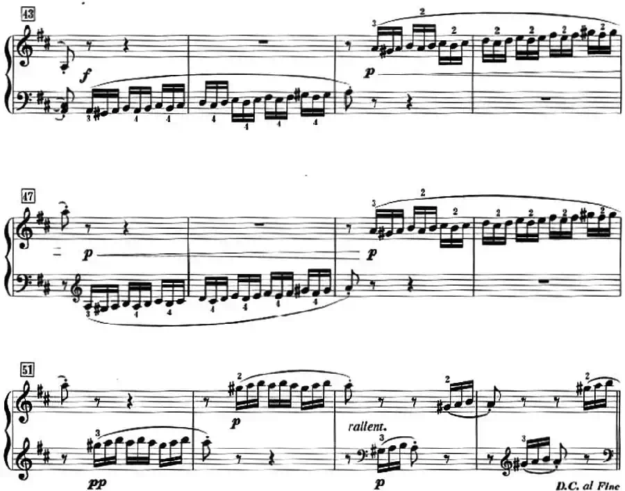 50首莱蒙钢琴练习曲 作品37(NO.48)