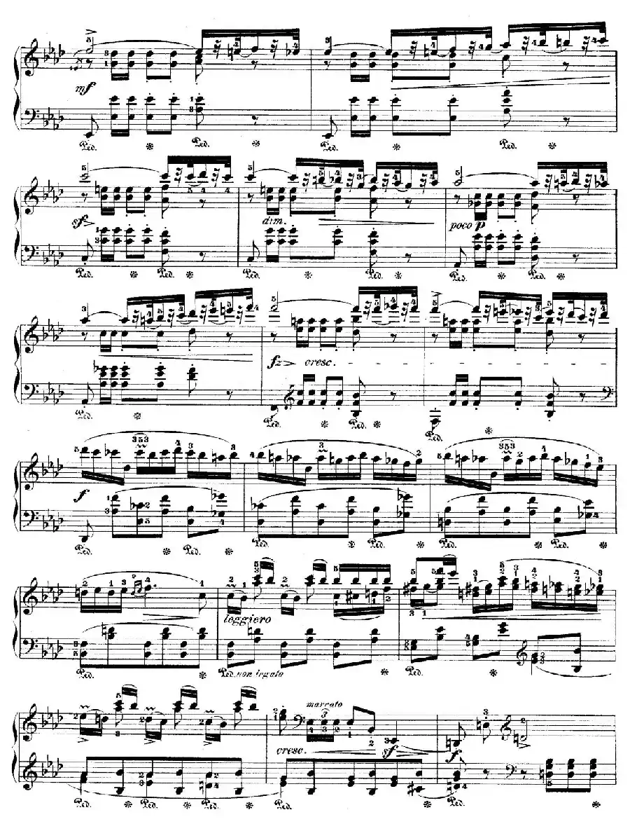 Trois Polonaises Op.71（3首波兰舞曲 No.3）
