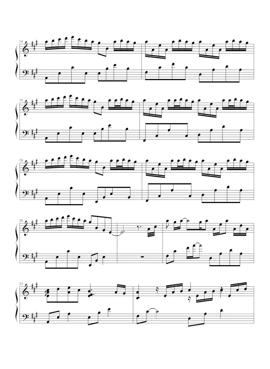 River flows in you（兰田日暖记谱版）