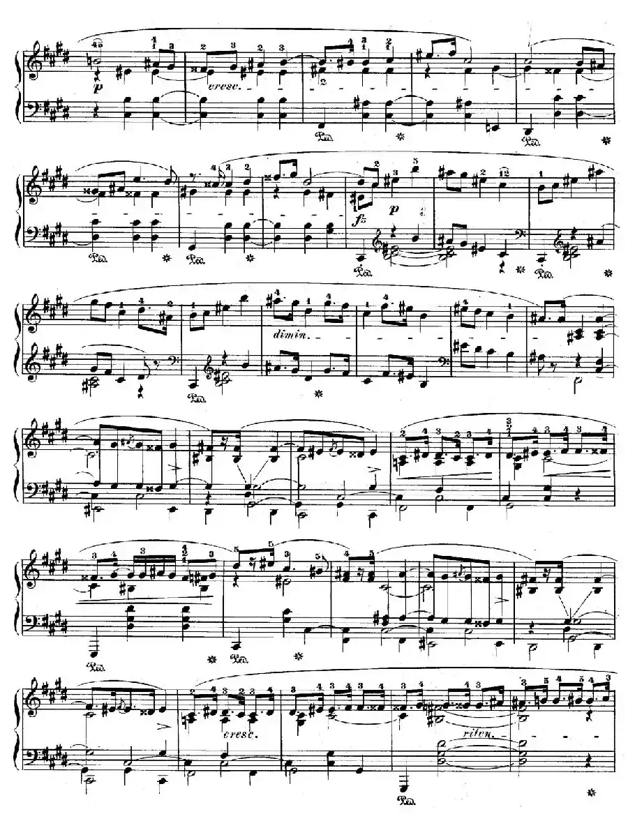 Quatre Mazurkas Op.41（4首玛祖卡·1）