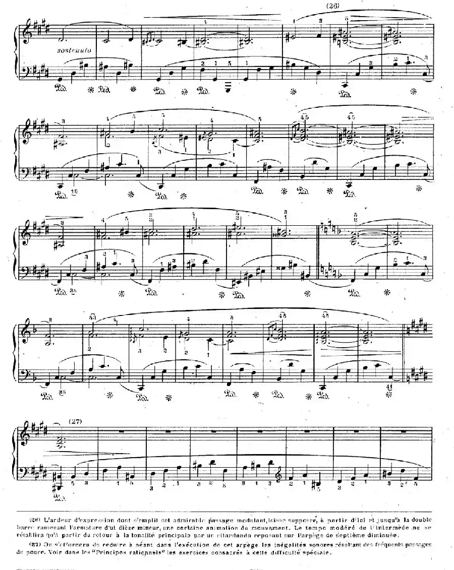 Scherzo No.4 in E Major Op.54（E大调第四谐谑曲·柯尔托教学版​）
