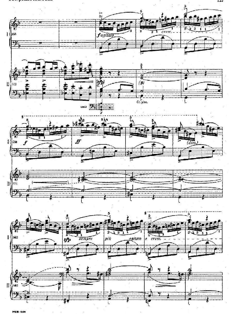 Krakowiak Grand Rondo de Concert Op.14（克拉科维克音乐会用大回旋曲·双钢琴版）