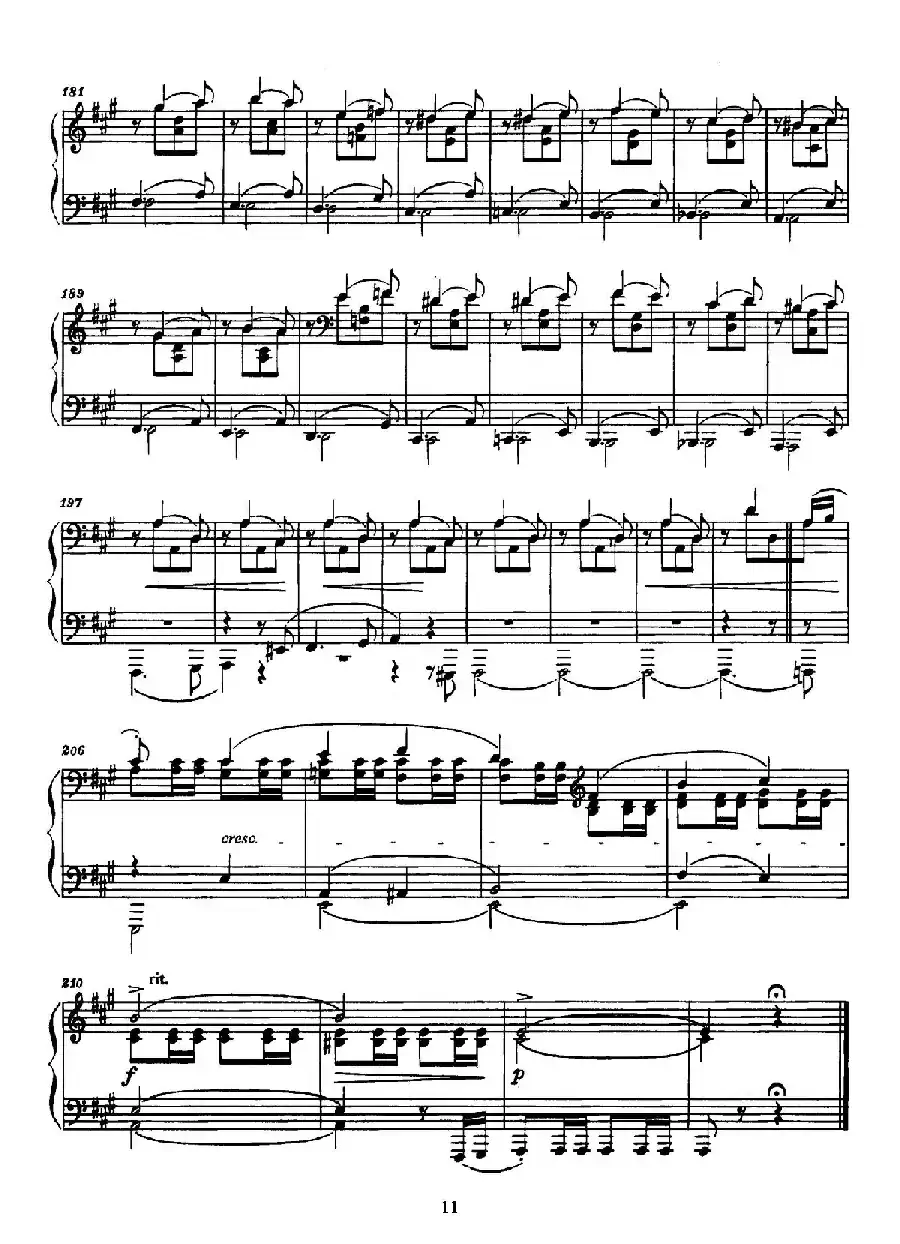 Arabesques Op.4（阿拉伯风格曲）（2）