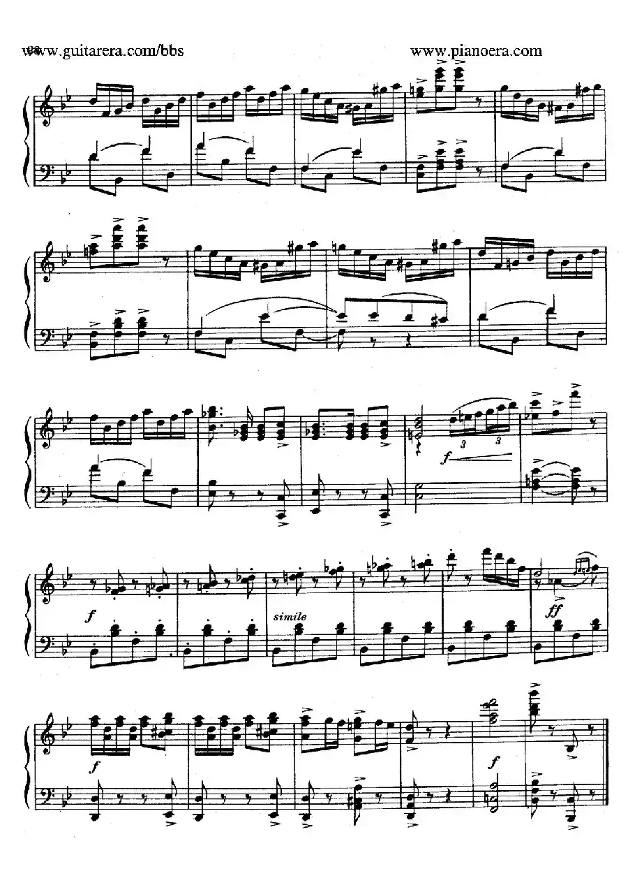 Masquerade Suite（化妆舞会·第五乐章）