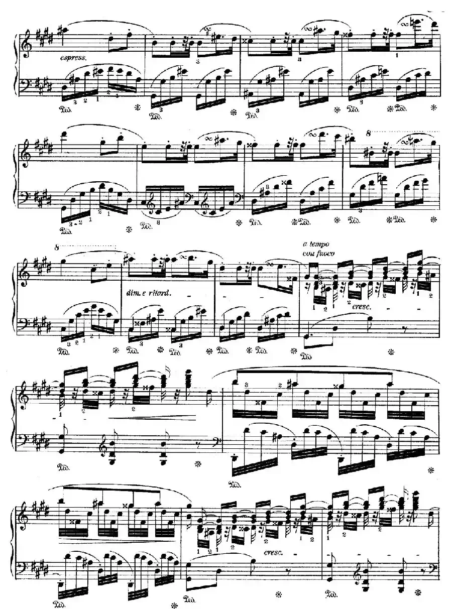 Rondo in c Minor Op.1（c小调回旋曲）