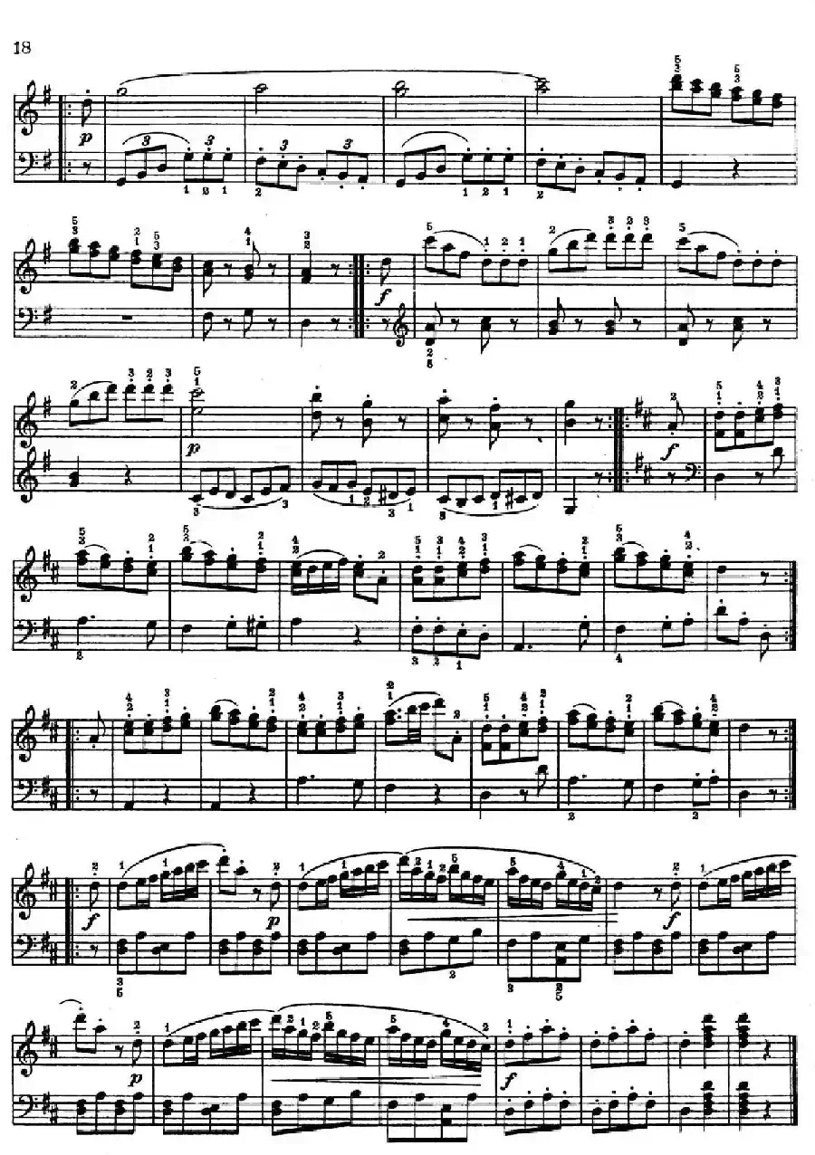 6 Viennese Sonatinas K.439b（6首维也纳小奏鸣曲·Ⅲ）