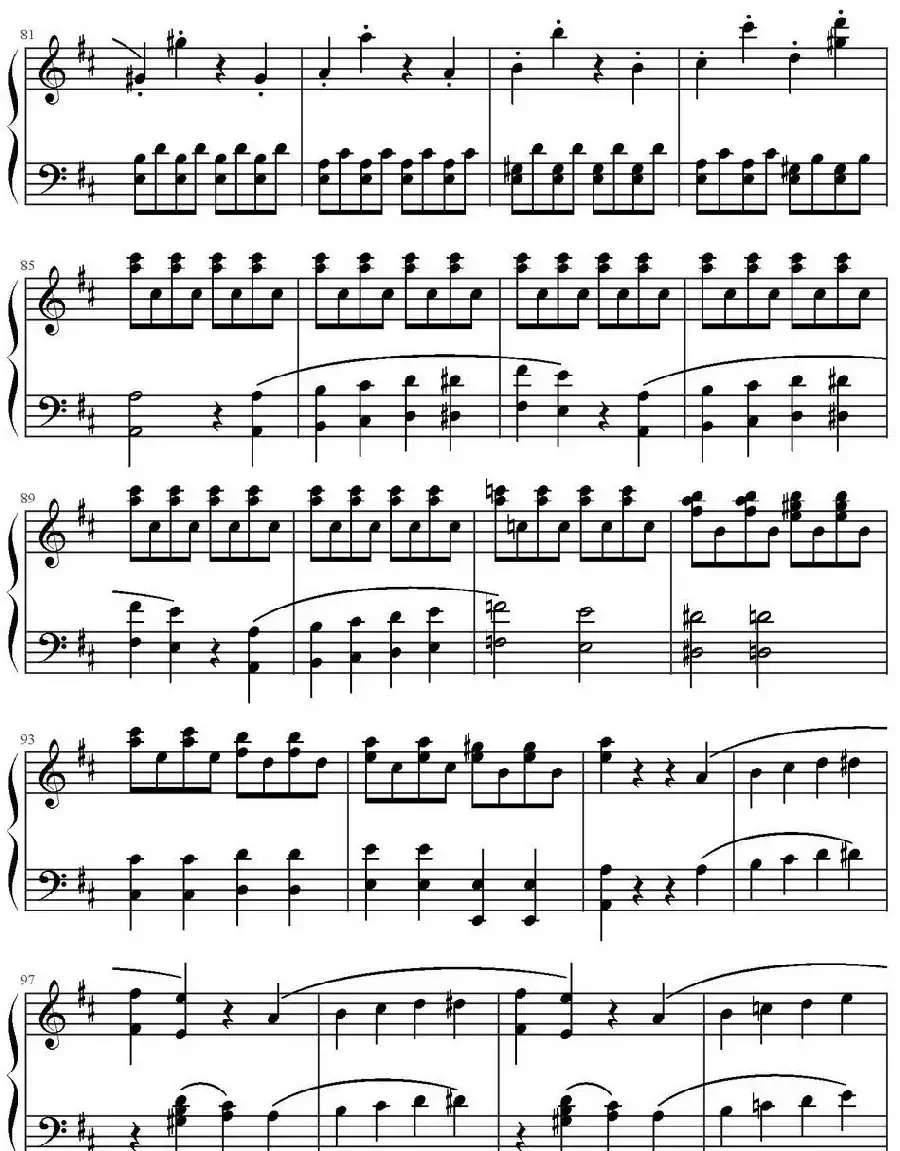 《费加罗的婚礼》序曲