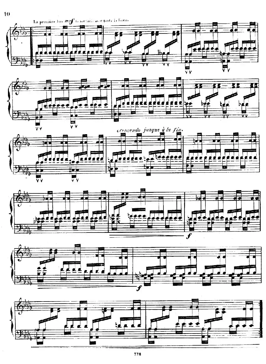 Grande Etude de Concert Tremolo Op.58（音乐会练习曲“震音”）