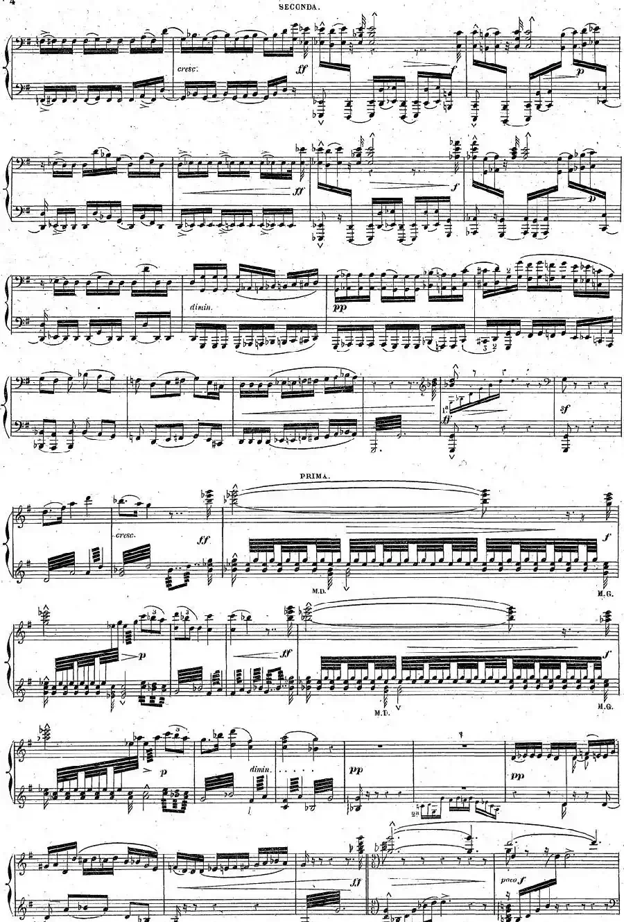 Harold en Italie Op.16 - 4 Hands（哈罗尔德在意大利·四手联弹）（P1——10）