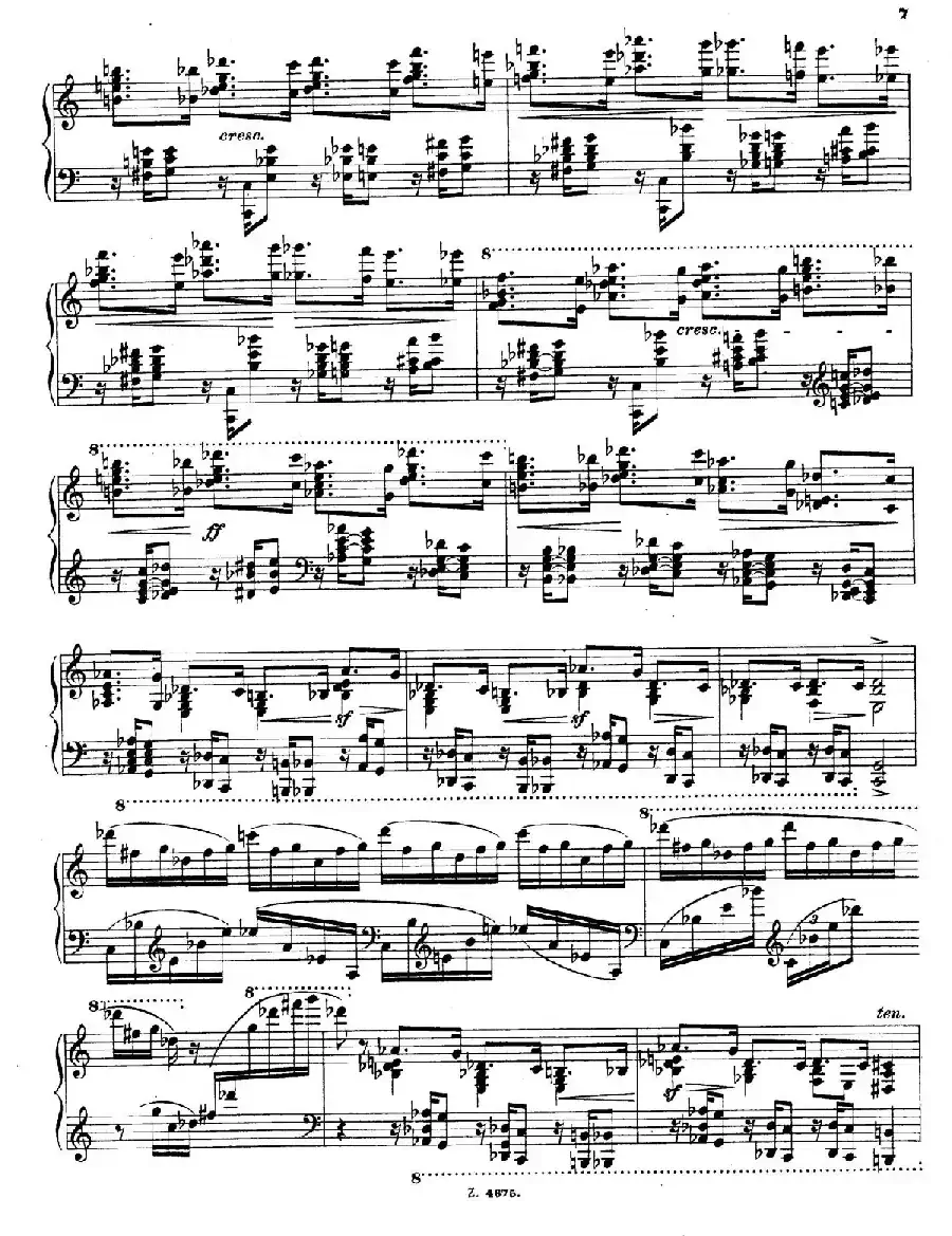 Charakterskizzen Op.40（个性素描 1. 幻影 Vision）