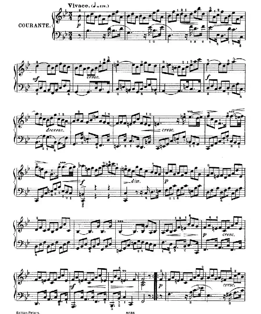 Six Partitas BWV 825-830（6首帕蒂塔·1）