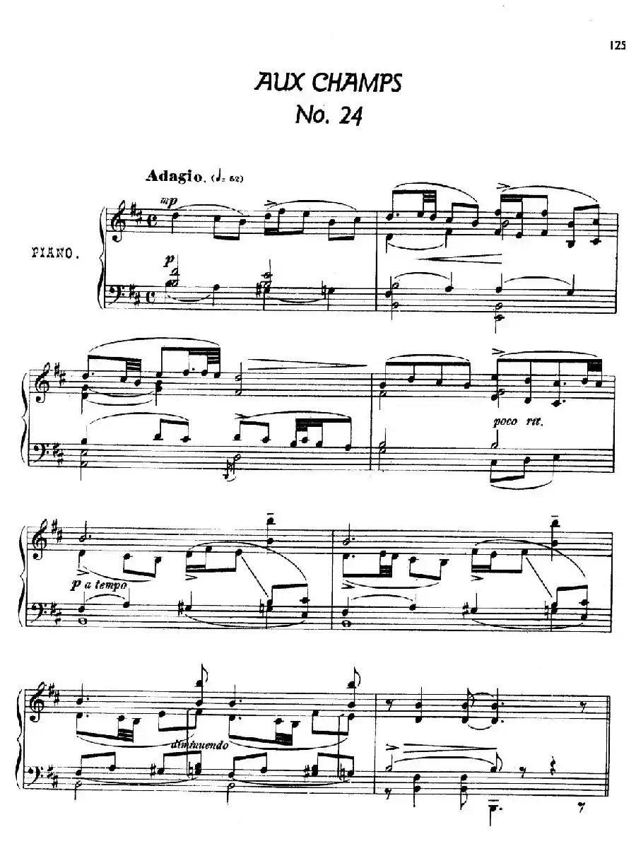 24 Characteristic Pieces Op.36（24首性格小品·24）