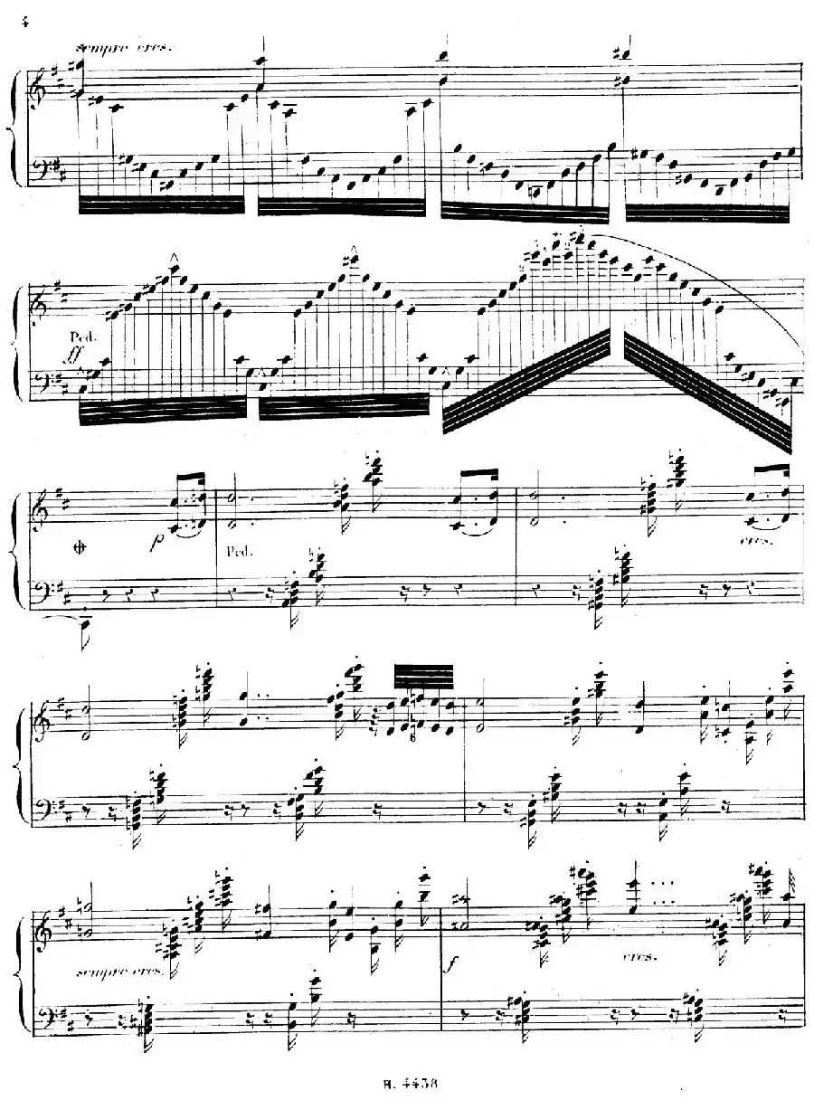 3 Grandes Etudes Op.76 No. 2（3首华丽练习曲·2）