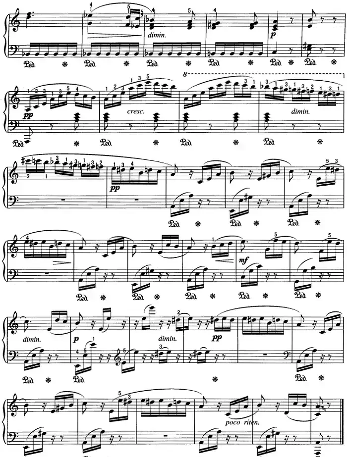 不可不弹的世界钢琴名曲：献给爱丽丝