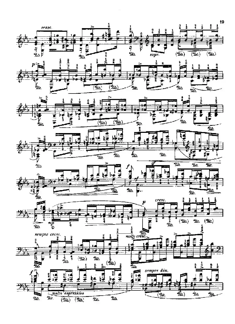 53首以肖邦练习曲为素材而作的练习曲（No.15A）