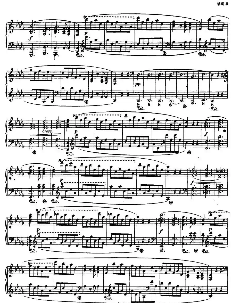 升c小调钢琴谐谑曲Op.39（第三号）