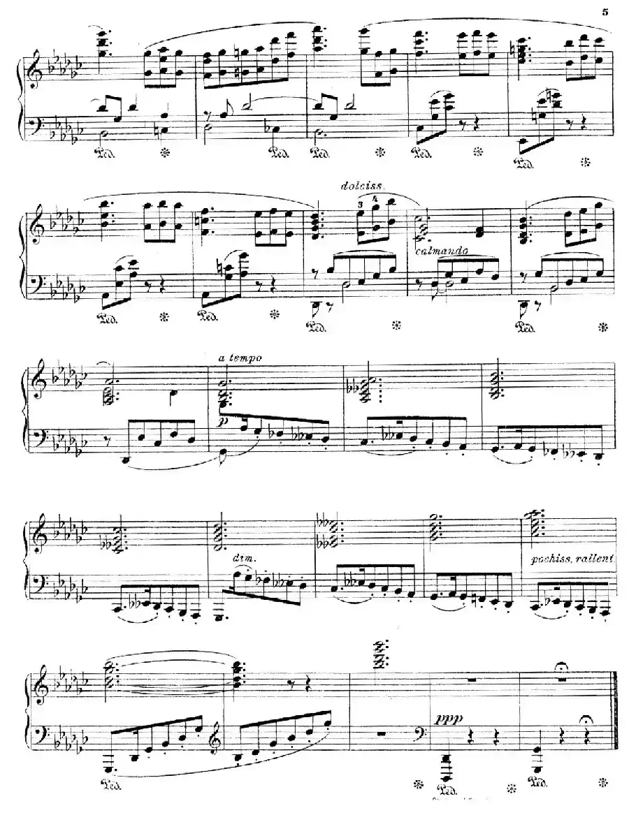 Six Pieces Op.83（6首小品·3）