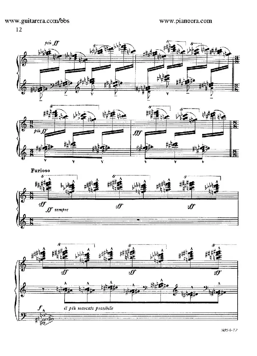 Danse Sauvage Op.13 No.2（野人之舞）