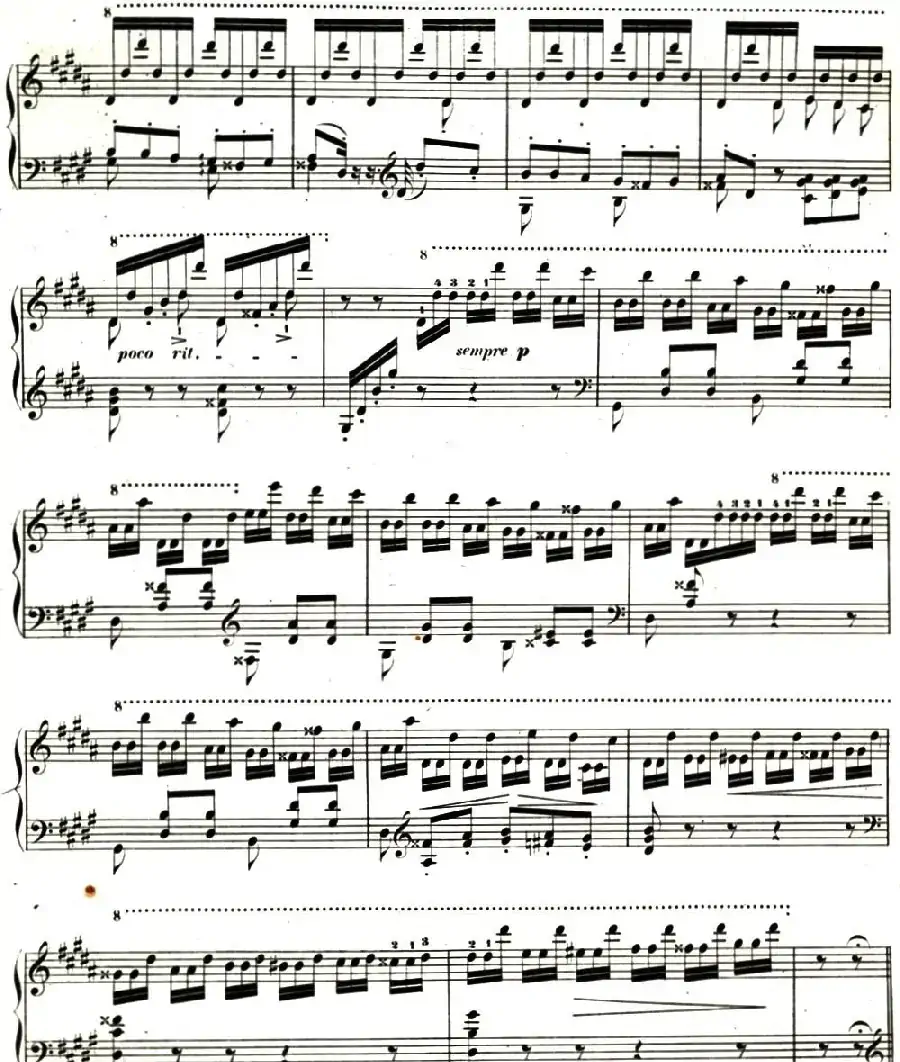 李斯特帕格尼尼大练习曲3