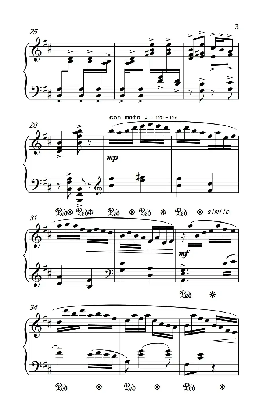 第七级3.卖杂货（中央音乐学院 钢琴（业余）考级教程 7-9级）