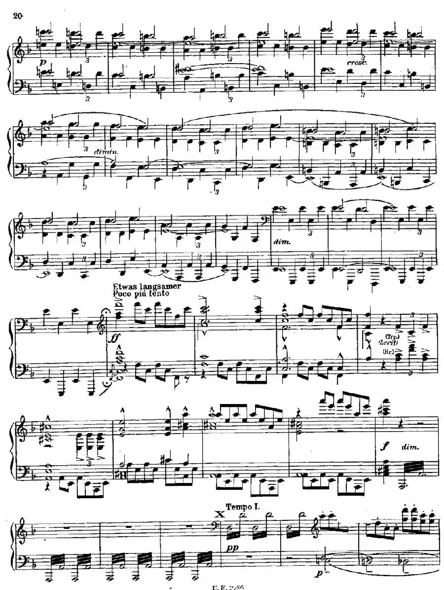 Symphony No.3 in d Minor - Solo Piano（d小调第三交响曲·钢琴独奏版·Ⅰ）
