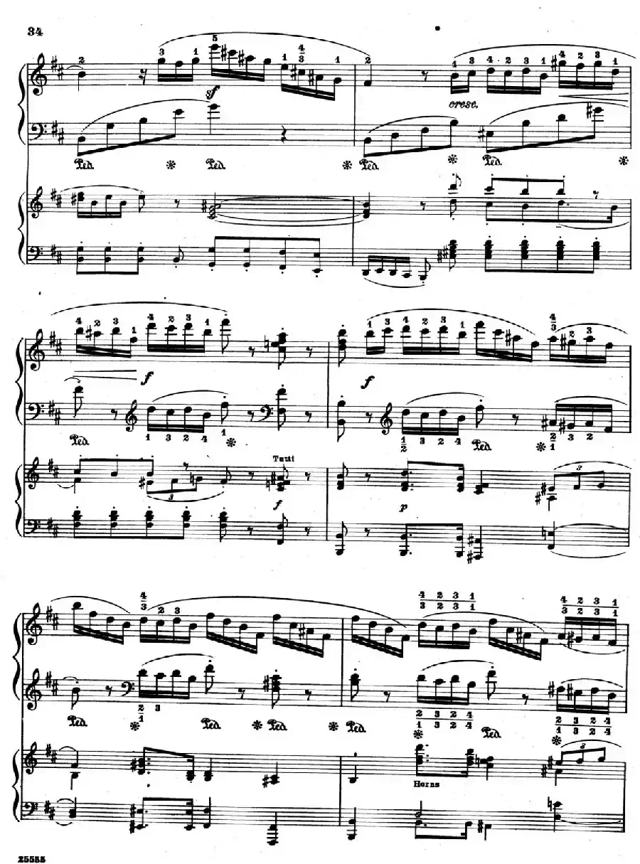 Capriccio Brillante in B Major Op.22（B大调华丽随想曲·双钢琴）