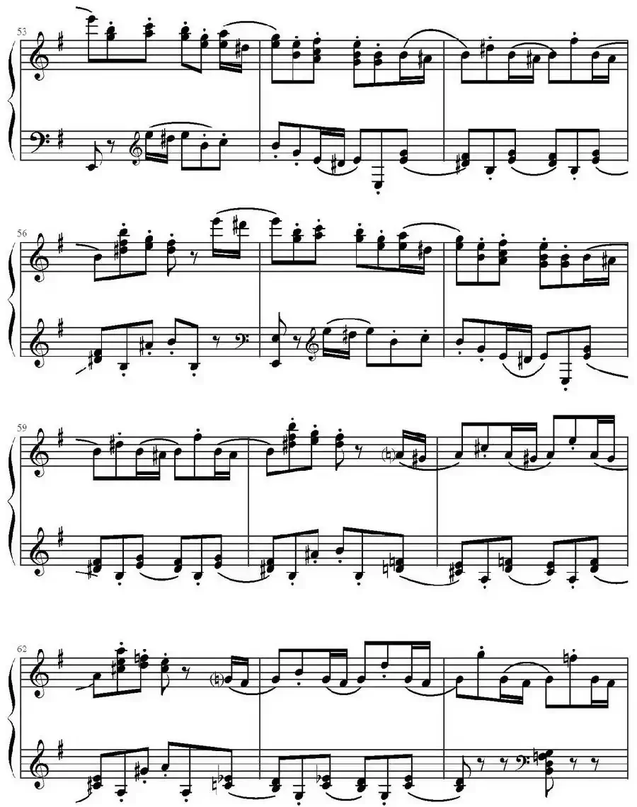 E大调回旋随想曲（门德尔松Op.14）