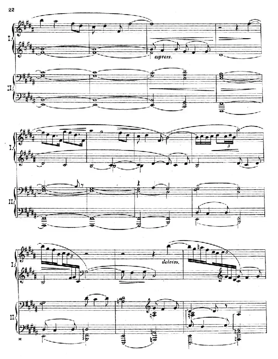 The Pines of Rome（交响诗《罗马的松树》·双钢琴）（第三部分：吉阿尼库伦山的松树）
