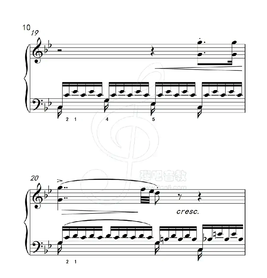 练习曲 32(克拉莫钢琴练习曲60首)