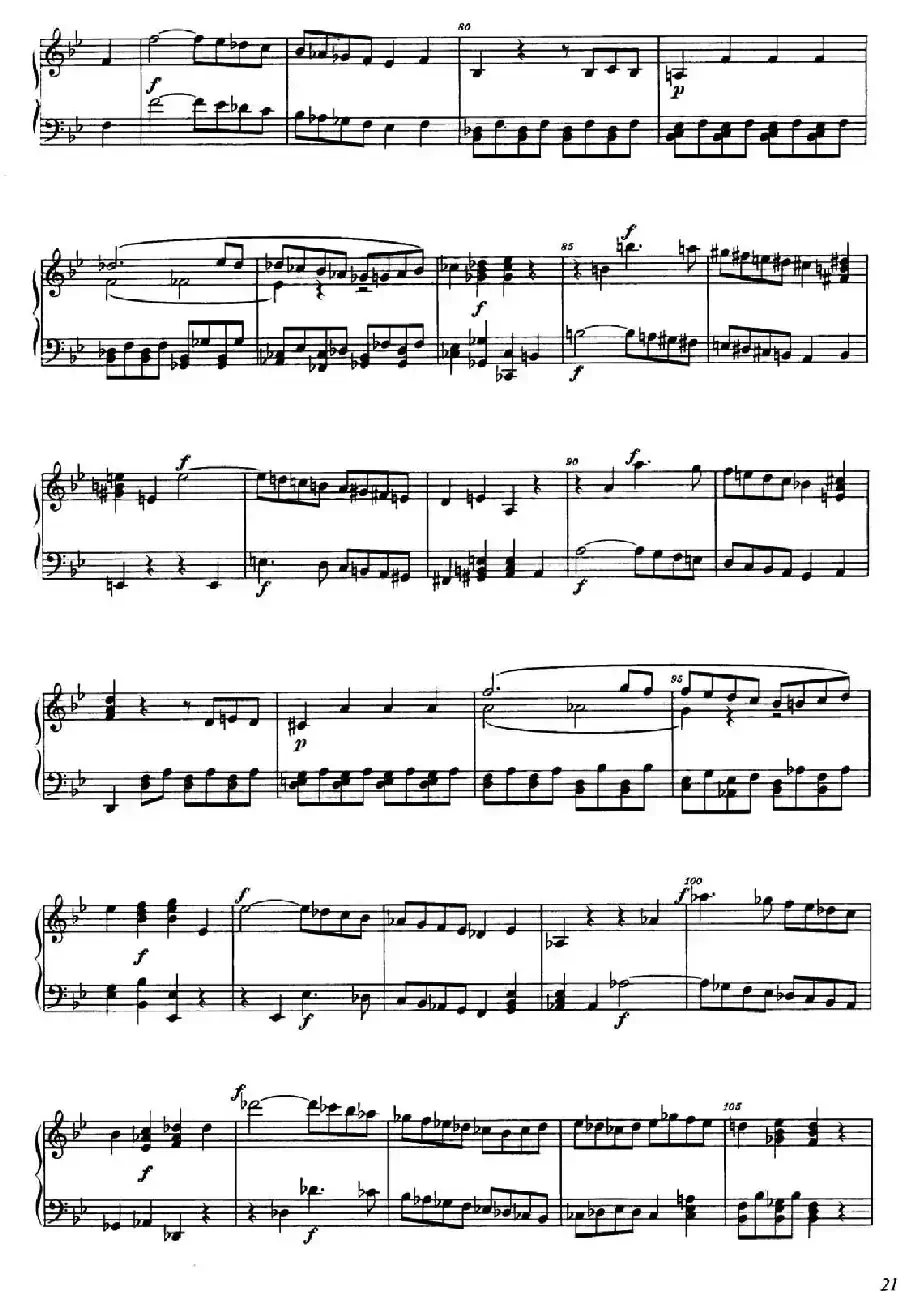 降B大调钢琴奏鸣曲 （Piano Sonata in B-flat Major Op.1）