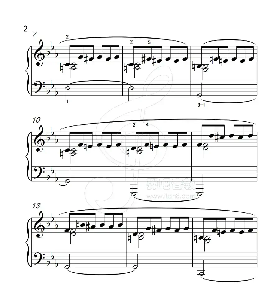 练习曲 11（克拉莫钢琴练习曲60首）