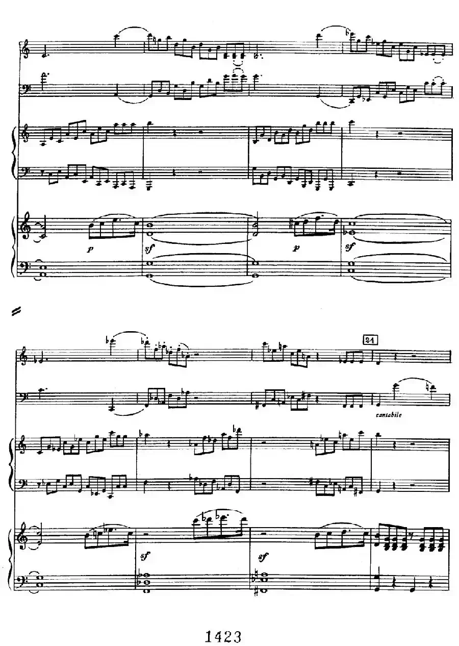 Triple Concerto in C Major Op.56（C大调三重协奏曲·双钢琴·Ⅰ）