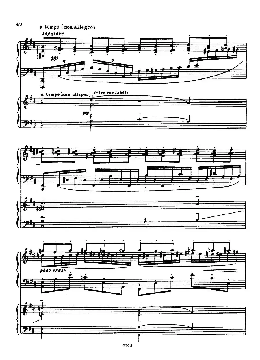 升f小调第一钢琴协奏曲 Op.1（双钢琴版）