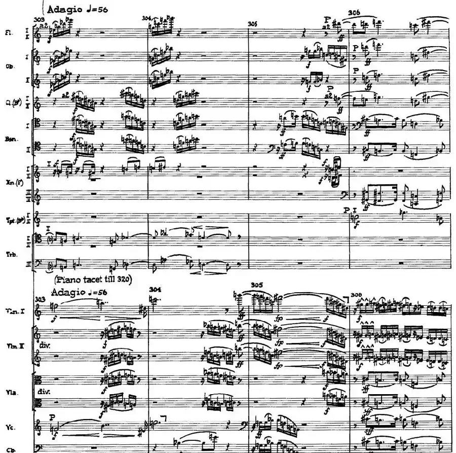 Piano Concerto Op.42（钢琴协奏曲总谱P35-66）