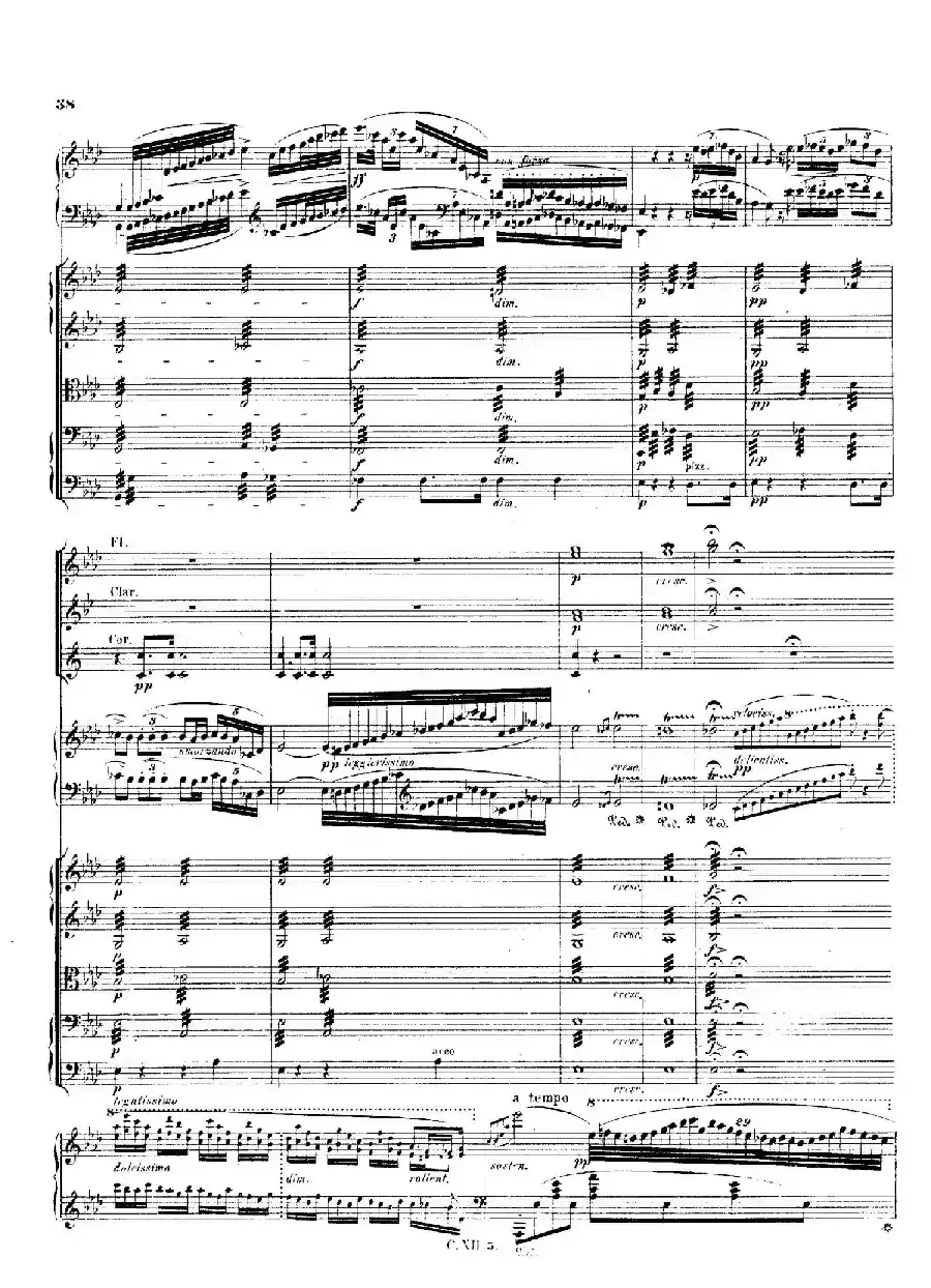 Piano Concerto No.2 in f Minor Op.21（f小调第二钢琴协奏曲·总谱）