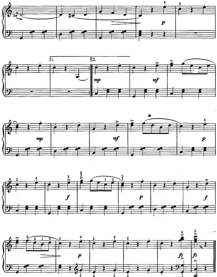 不可不弹的世界钢琴名曲：杜鹃圆舞曲