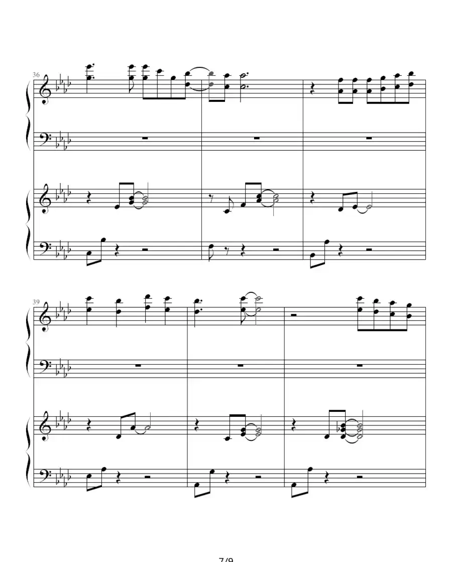 大好きだよ（双钢琴）