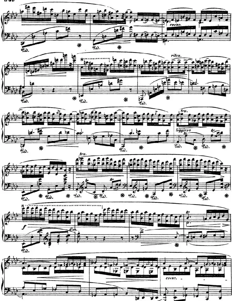 肖邦 叙事曲4 f小调 Chopin Ballade No.4 Op.52