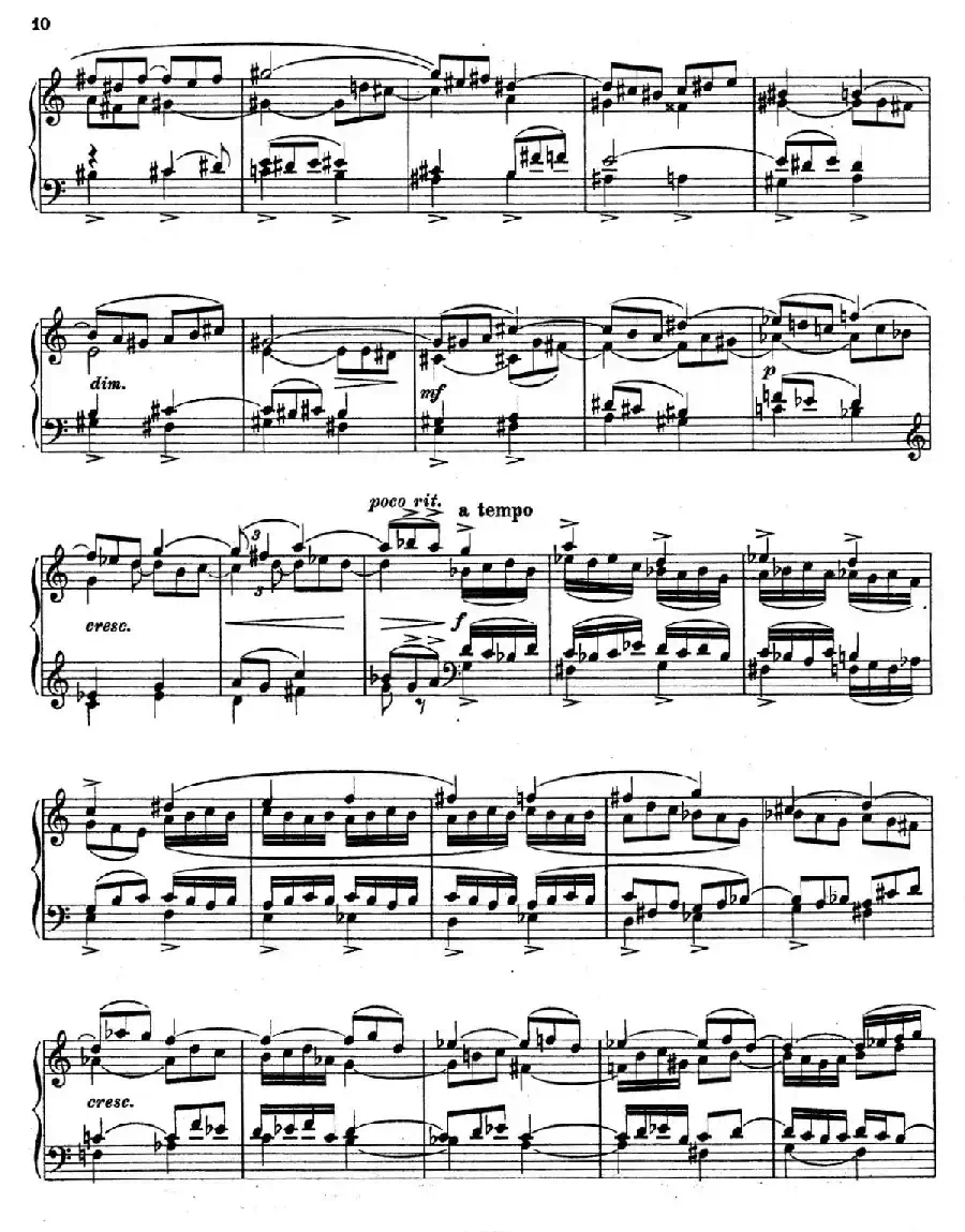 Charakterskizzen Op.40（个性素描 4. 万花筒 Kaleidoskop）