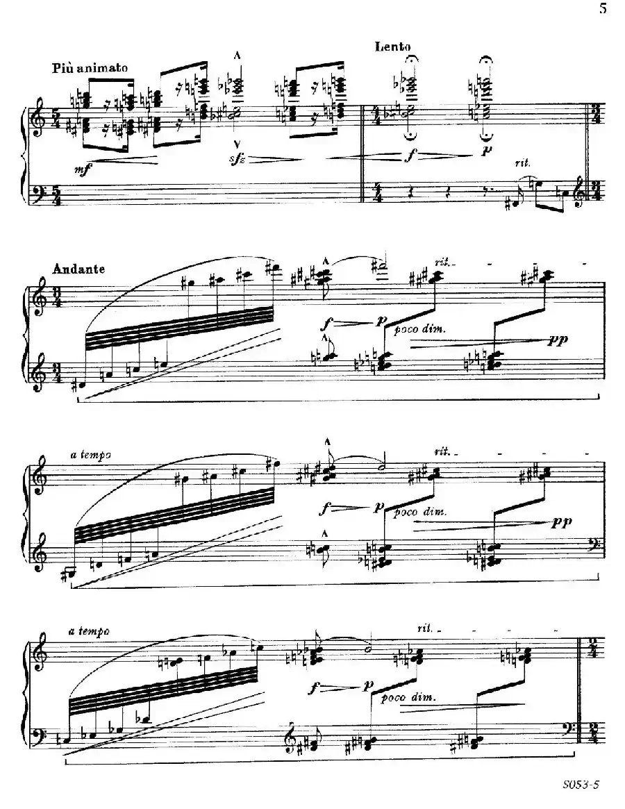 Impressions of The Thames Op.13 No.1（泰晤士河印象）