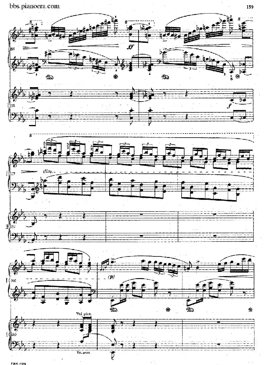 Grande Polonaise Brilliante Preceded by an Andante Spianato Op.22（平静的行板与华丽的波兰舞曲·双钢琴版）