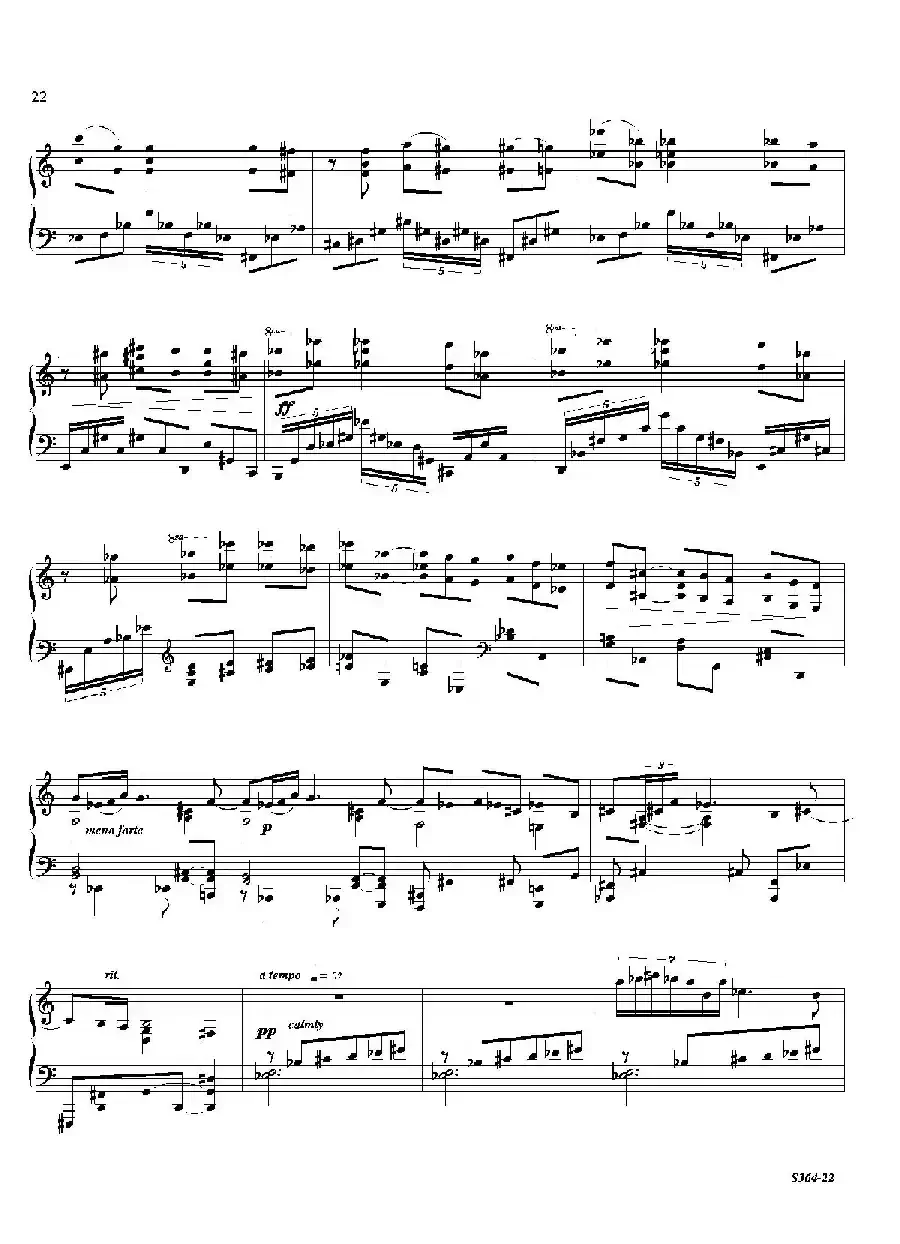 Piano Sonata No.8（第八钢琴奏鸣曲）（1）