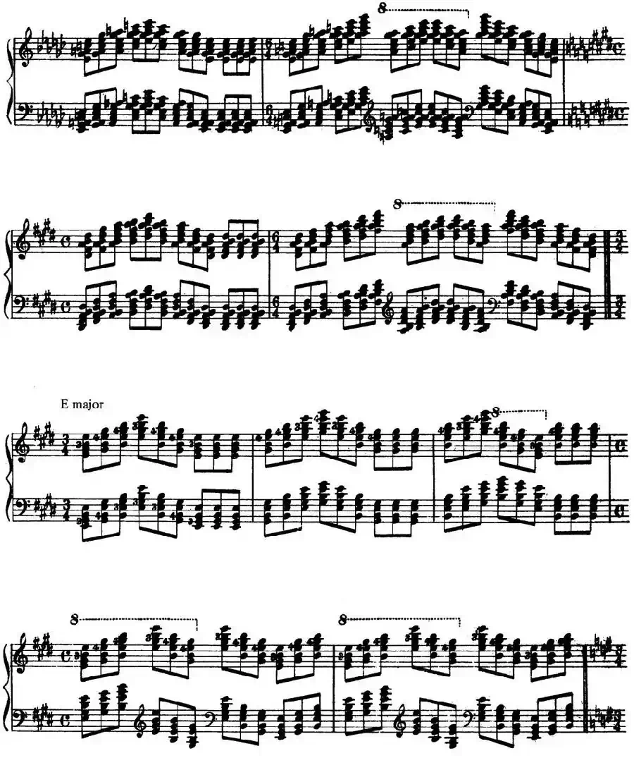 Technical Exercises S.146（李斯特钢琴技巧练习 BOOK Ⅻ）