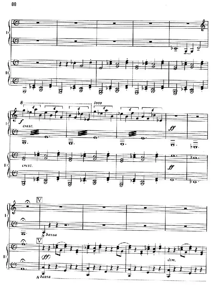 The Planets Op.32（双钢琴）（行星·第六乐章 天王星—魔术师）