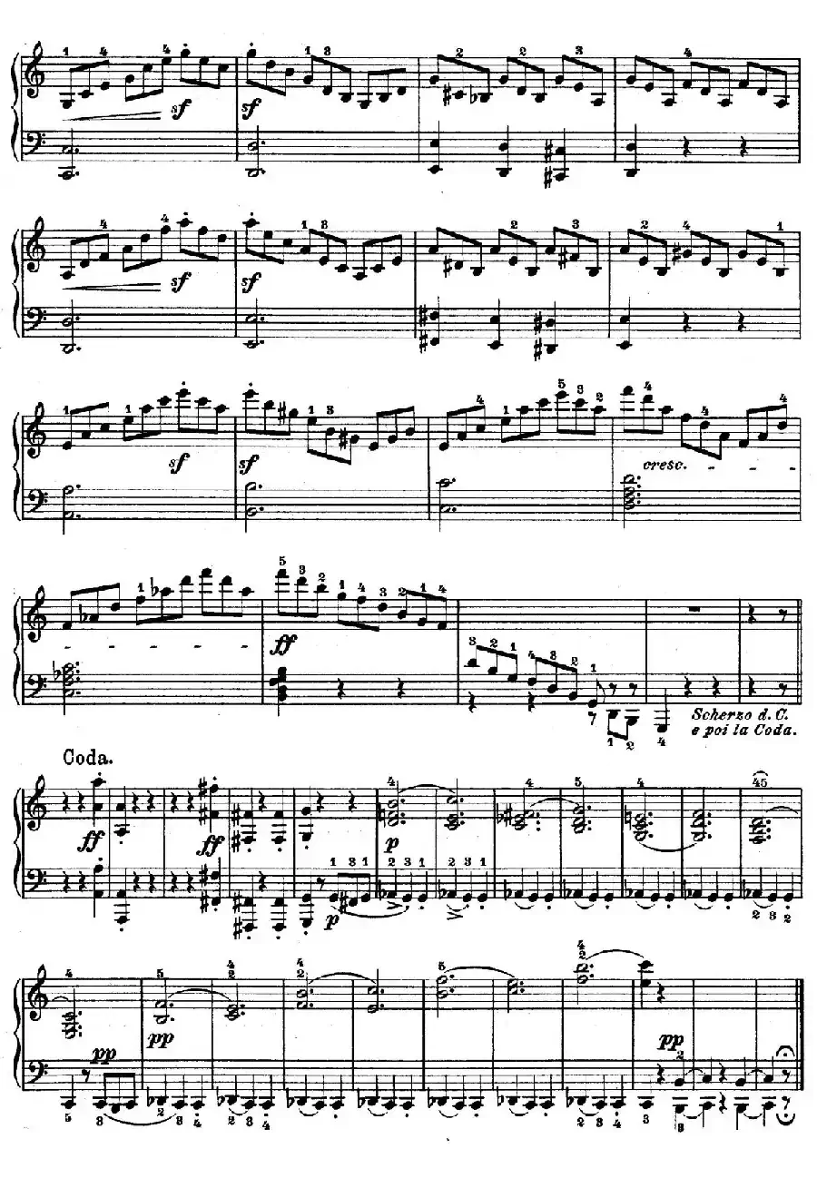 Piano Sonata in C Op.2 No.3（C大调第三钢琴奏鸣曲）