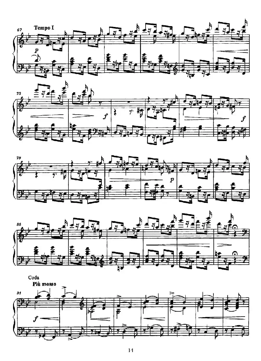 Arabesques Op.4（阿拉伯风格曲）（3）