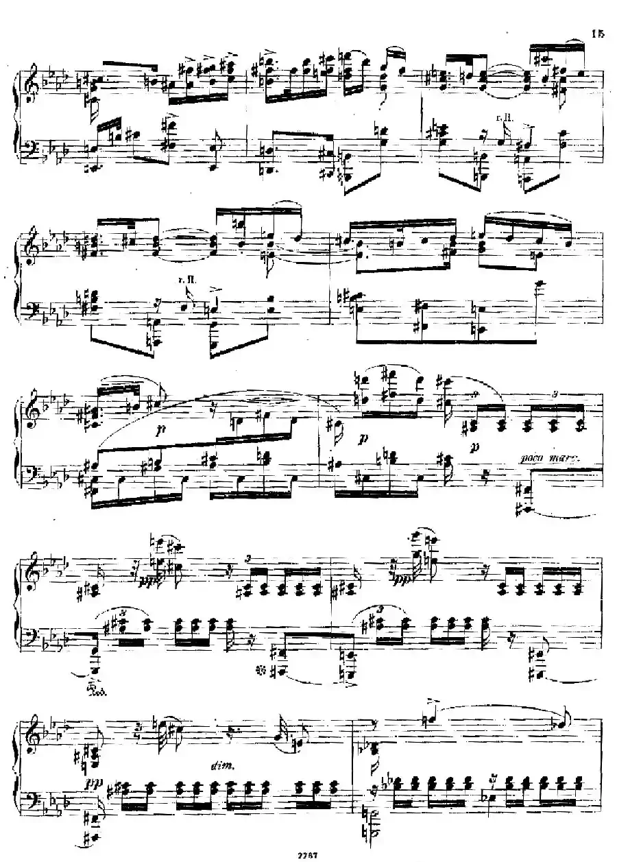 Phantasien Am Clavier Op.36（幻想曲集·第三首）