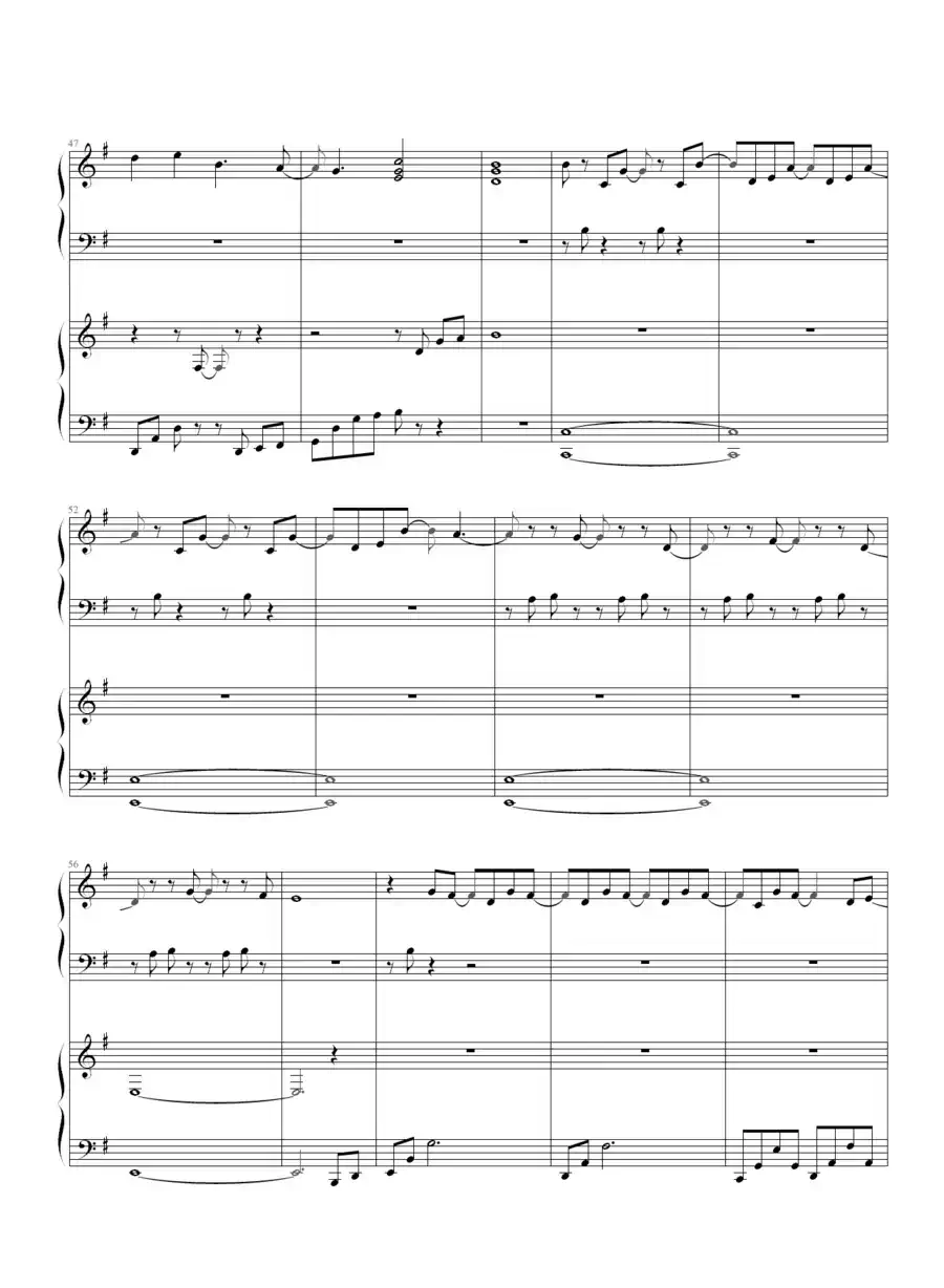 海浪（双钢琴）